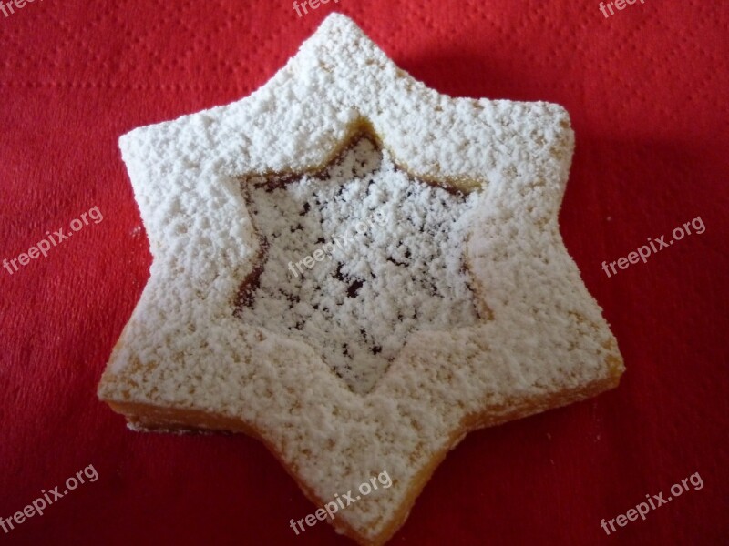 Cookie Christmas Biscuit Pastries Star