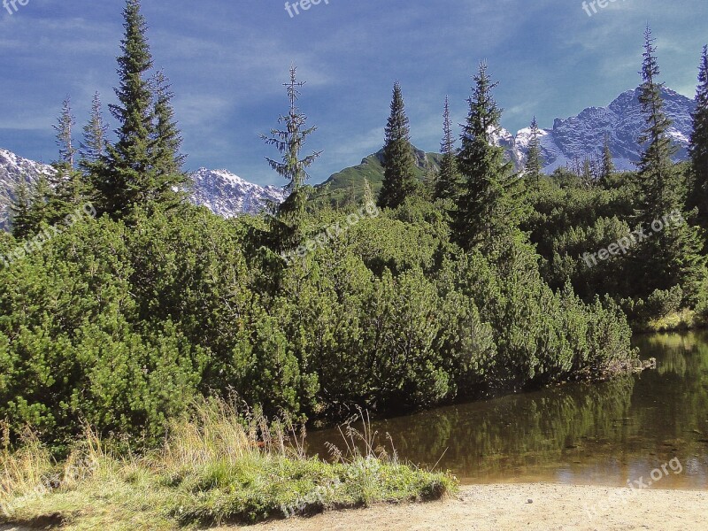 Tatry Polish Tatras Mountains The High Tatras Scenery