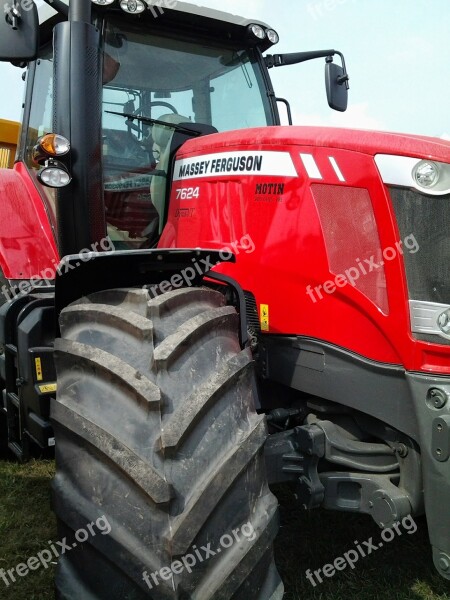 Tractor Agriculture Massey Fergusson Free Photos