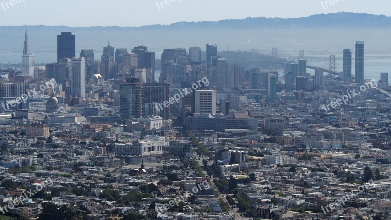 San Francisco Cityscape California Free Photos