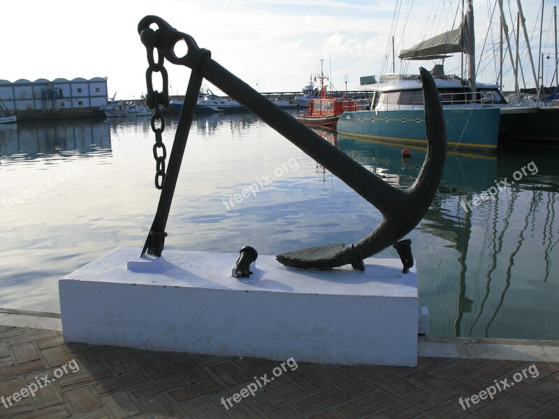 Anchor Boat Port Sailing Free Photos