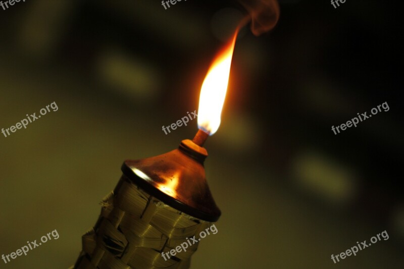 Torch Flame Candle Heat Warm