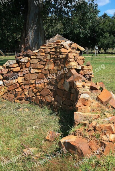 Stone Built Ruin Ruin Building Stones Dilapidated