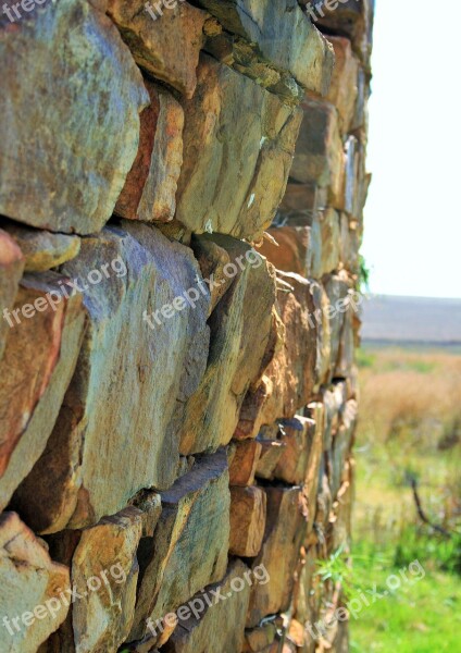 Stone Built Ruin Ruin Building Stones Dilapidated