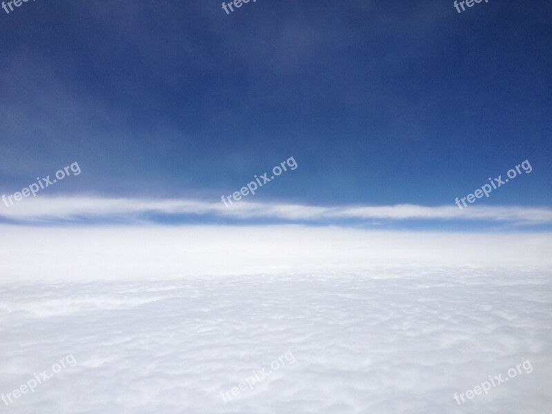 Clouds Sky Blue Puff Clouds Puff