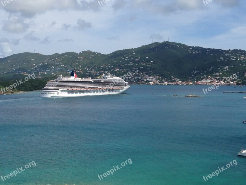 Vacation Cruise Ship Travel Sea