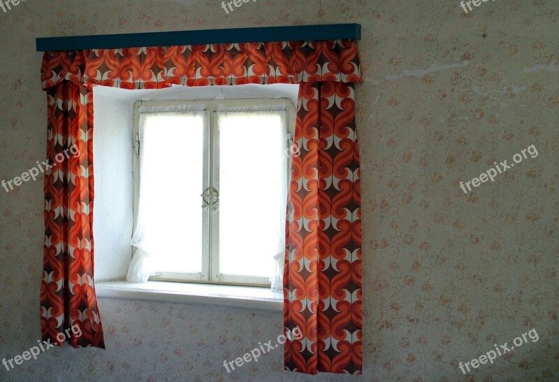 Window Wood Wooden Windows Window Sill Curtains