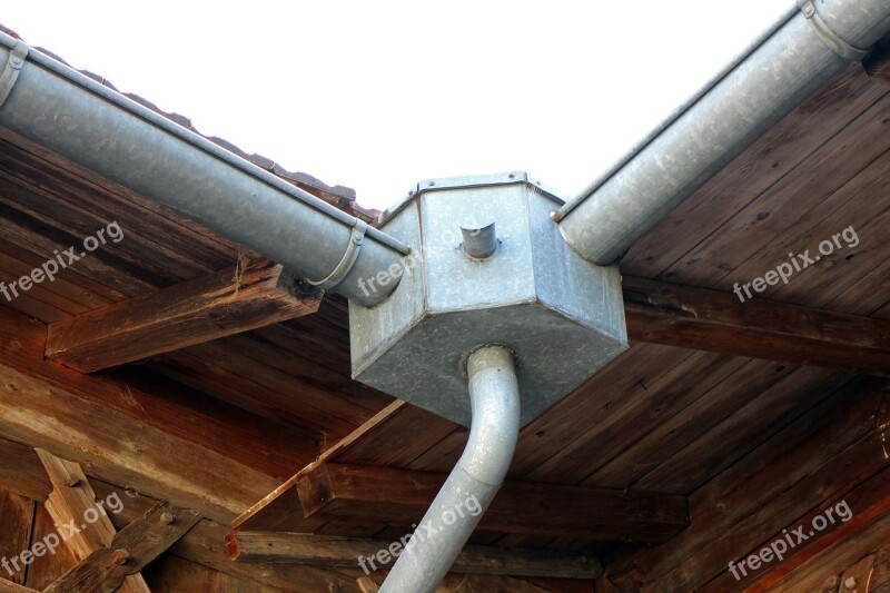 Gutter Rainwater Downpipe Box Clip