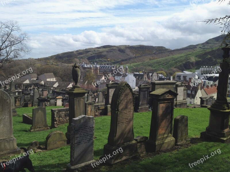 Graves Graveyard Scotland Grave Cemetery