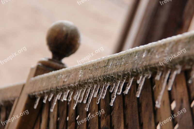 Icicles Ice Storm Winter Icicle Icy