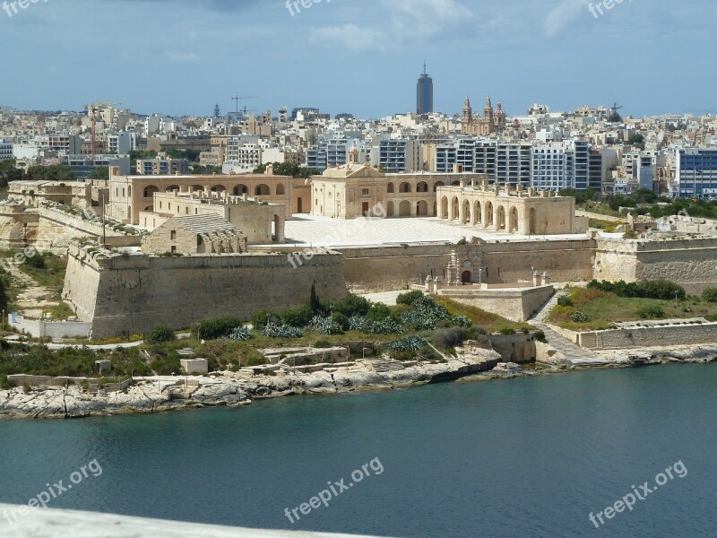 Malta Old Town Mediterranean Maltese Free Photos