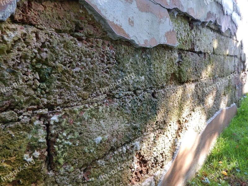 Wall Old Stone Wall Structure Stone