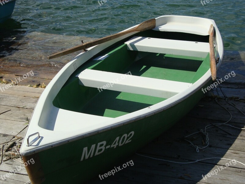 Rowing Boat Boat Lake Free Photos