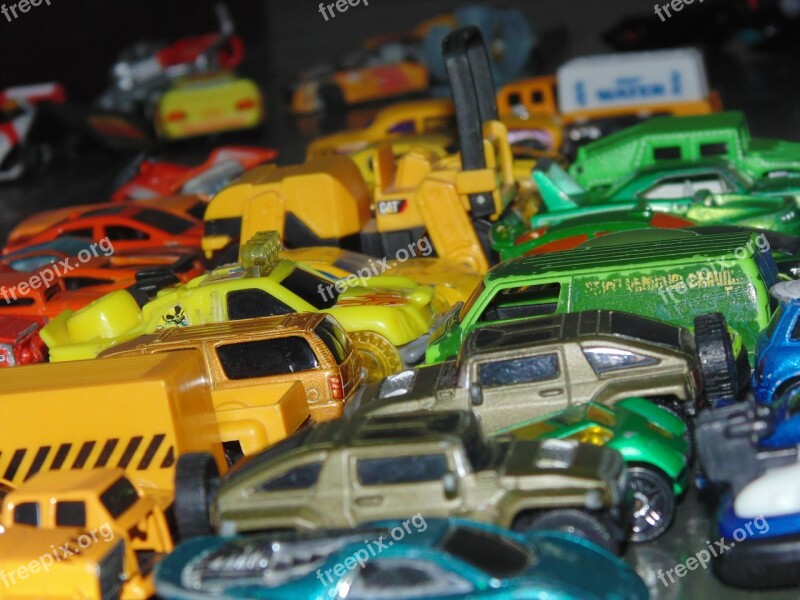 Toy Cars Rent A Car Parking Lot Free Photos