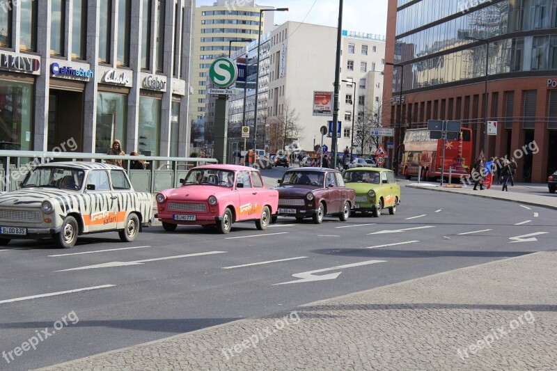 Berlin Taxi Urban Street Free Photos