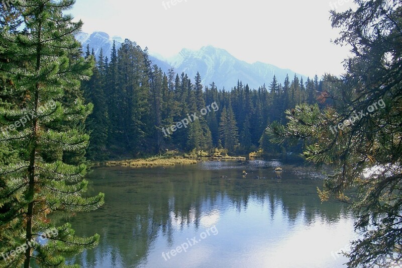 Canada Banff National Park National Park Banff Nature