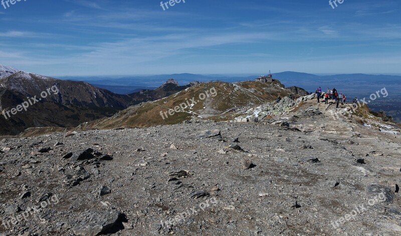 Kasprowy Wierch Top Of Kasprowy Landscape View Mountains