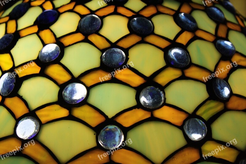 Lampshade Tiffany Colorful Glass Free Photos