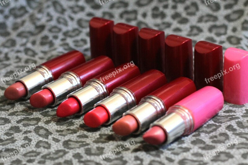 Lipstick Rosa Mouth Labios Colorful