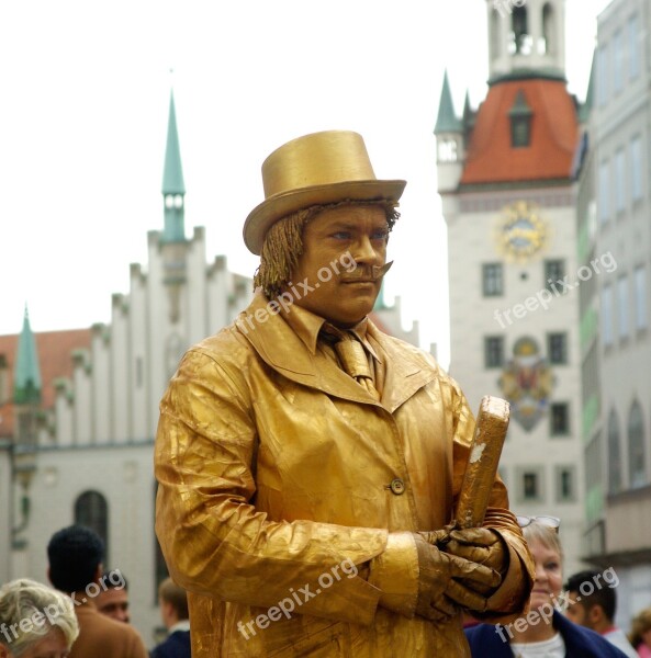 Mime Munich Bavaria Gold Free Photos