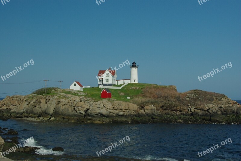 York Maine York Maine America Ocean