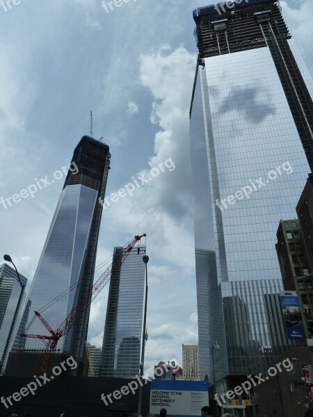 One World Trade Center Manhattan Towers Downtown Landmark