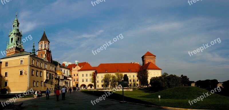 Kraków Poland Wawel Architecture Monument