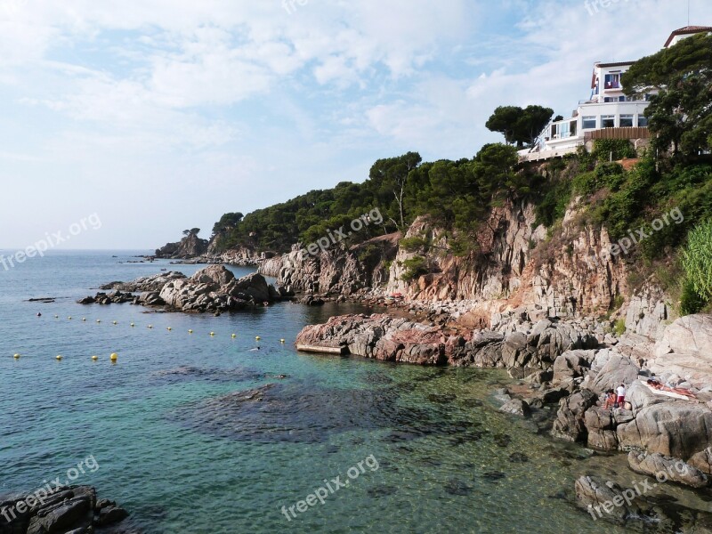 Beach Sea Mediterranean Nature Landscape