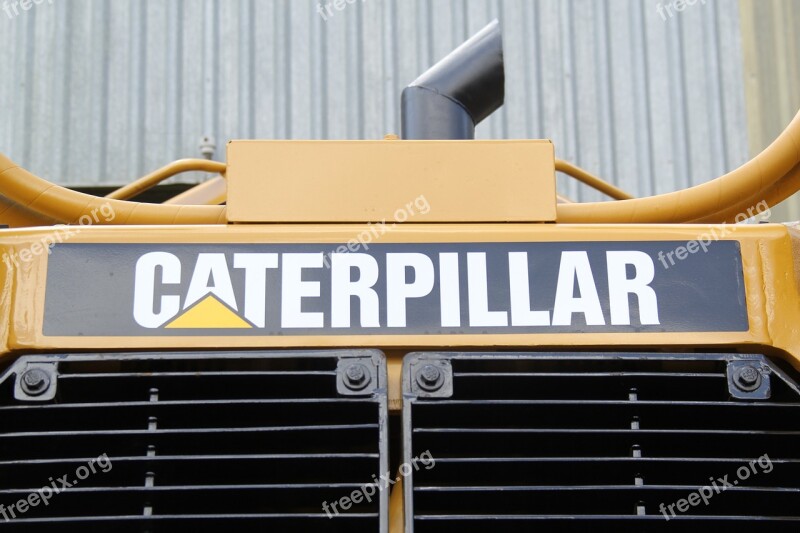 Caterpillar D8t Earthwork Construction Roads