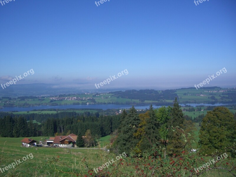 Rottachsee Lake Outlook Binzen Ellegghoehe