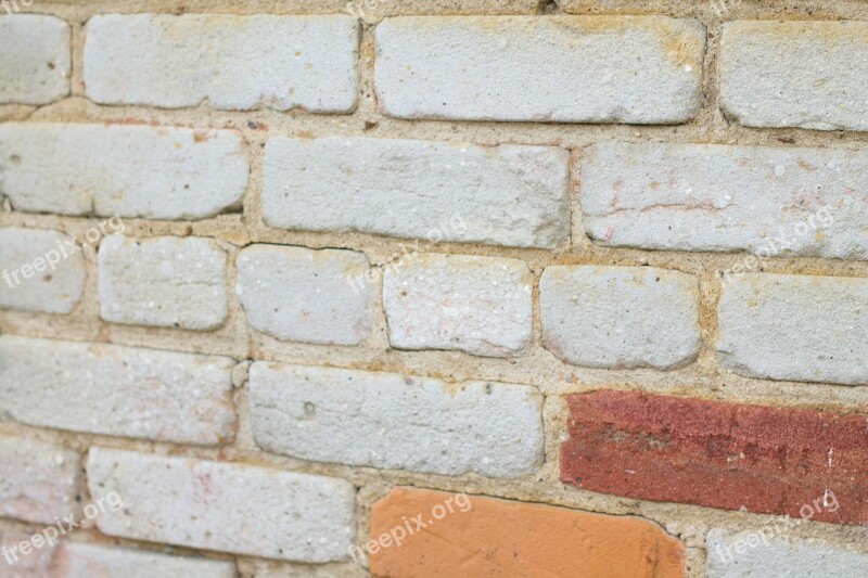 Brick Wall Aged Texture Brickwork