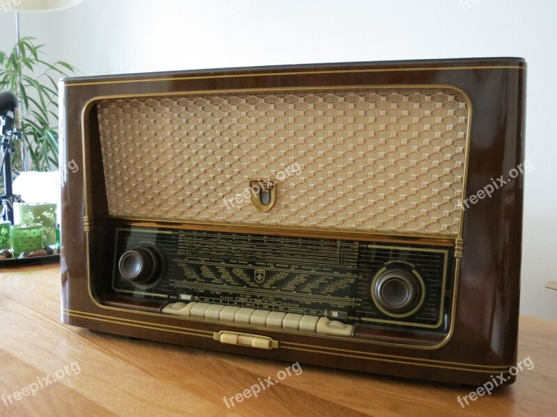 Radio Receiver Radio Device Old Nostalgia