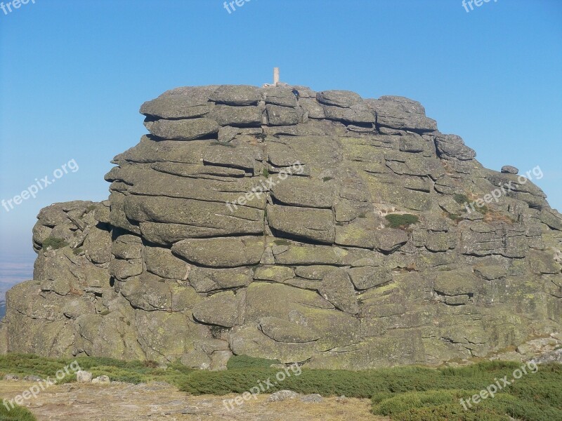 Landscape Top Mountain Hiking Purity