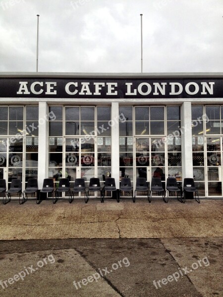 Ace Cafe Cafe Street Famous London