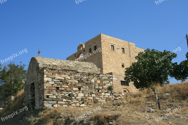 Greece Architecture The Old Town Monuments Paros