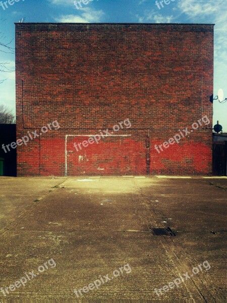 Street Football Wall City Urban