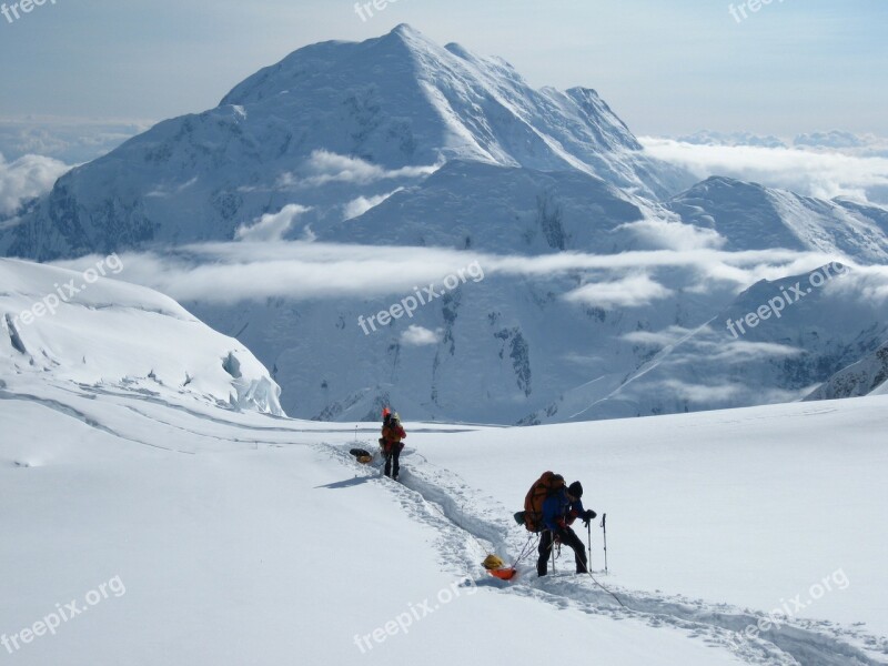 Mt Foraker Expedition Alaska Denali Mountain