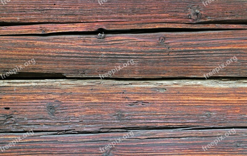 Wood Plank Board Structure Grain