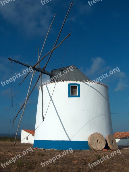 Mill Portugal Holiday Wind Sky