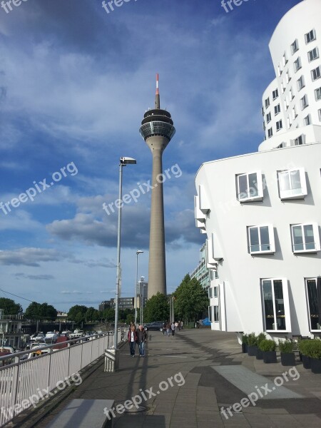 Düsseldorf Architecture Building City Structures