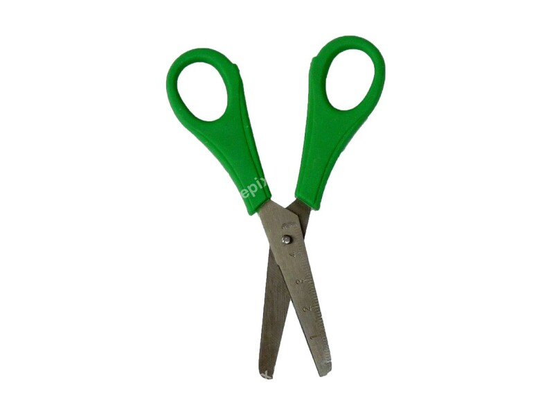 Scissors Green Grey Stationery Free Photos