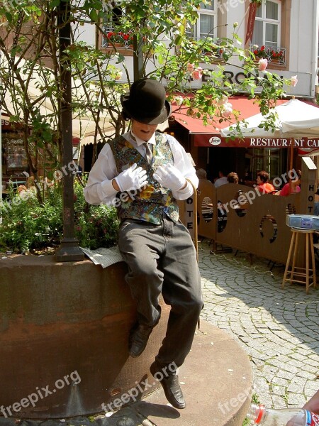 Street Artist Mime Strasbourg Free Photos