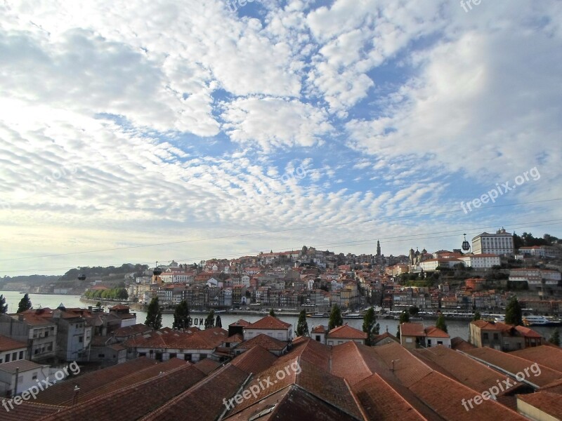 Panorama City Porto Free Photos