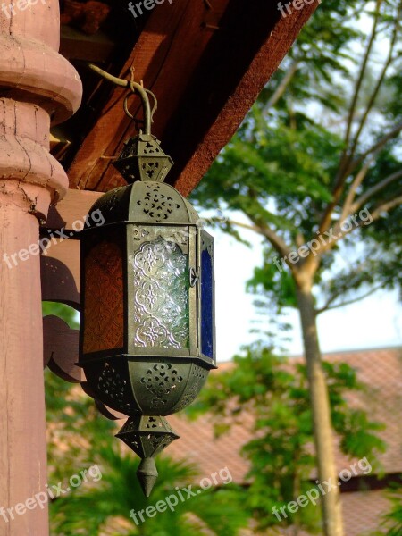 Lantern Thailand Ornamental Lamp Metal