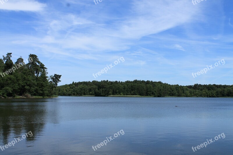 Havel Lake Water Clouds Free Photos