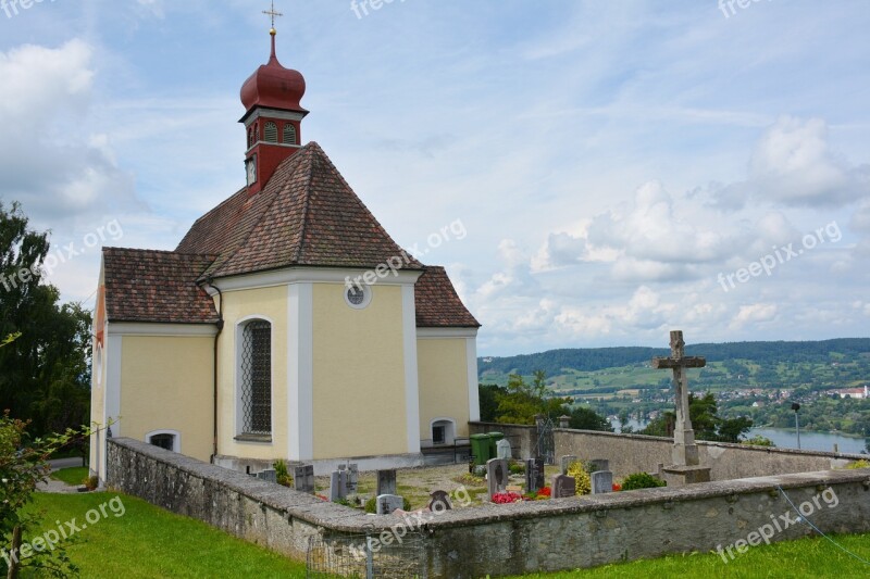 Chapel Lake Constance Klingenzell Mammern Free Photos