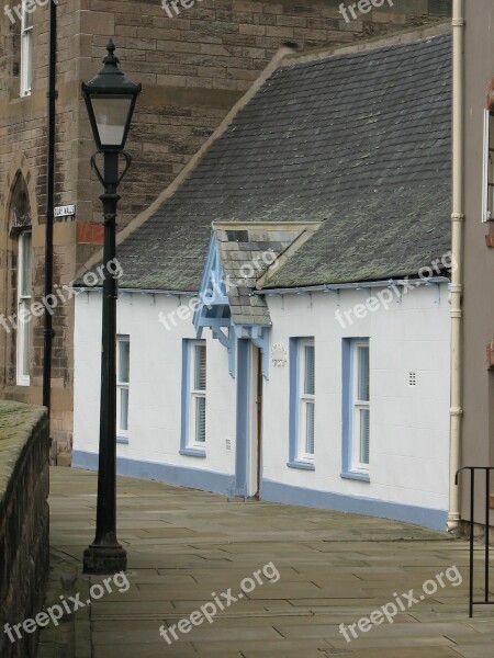 Building Old Fashioned Berwick Upon Tweed Berwick City