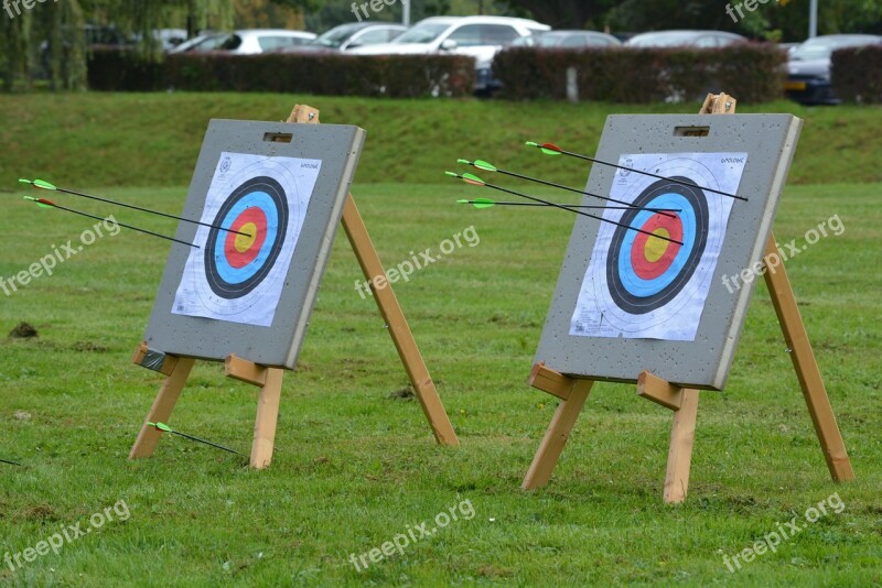 Archery Arrows Goals Sports Focus