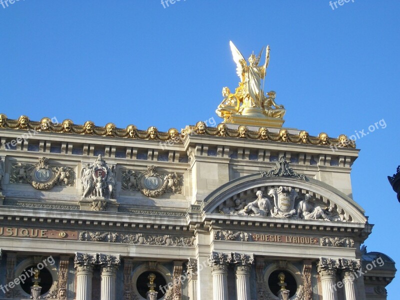 Paris Opera Building Art Architecture