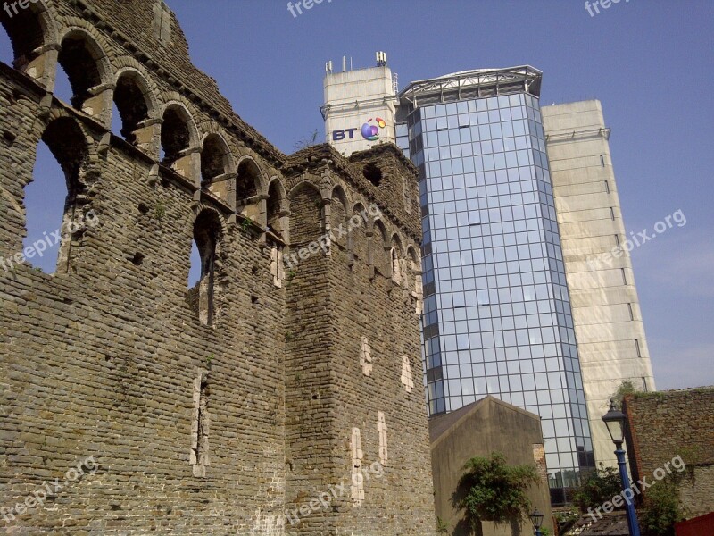 Swansea Castle Ancient And Modern Wales History